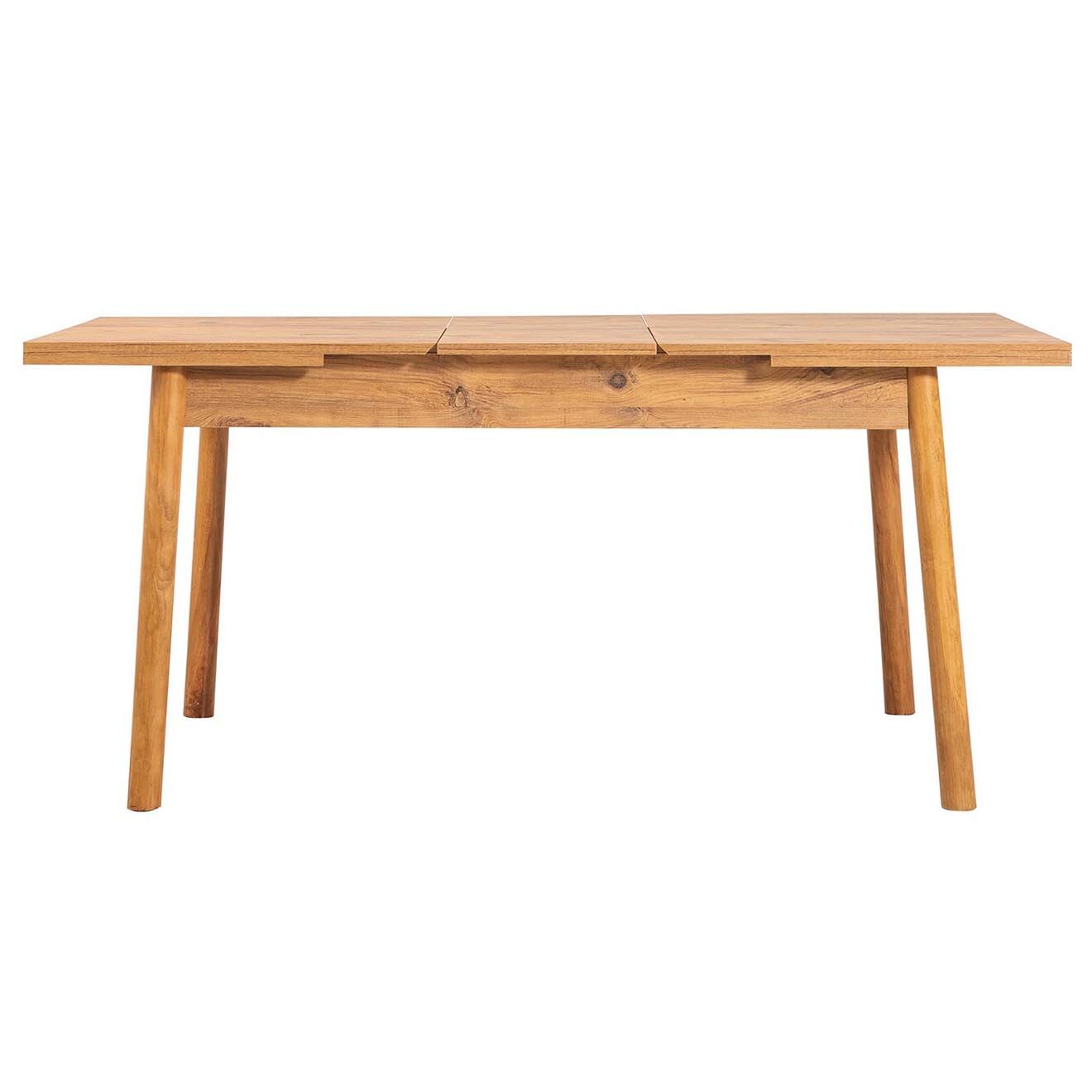 Wooden Art Ensemble Table + 4 Chaises Santiago 1070 beige/vert
