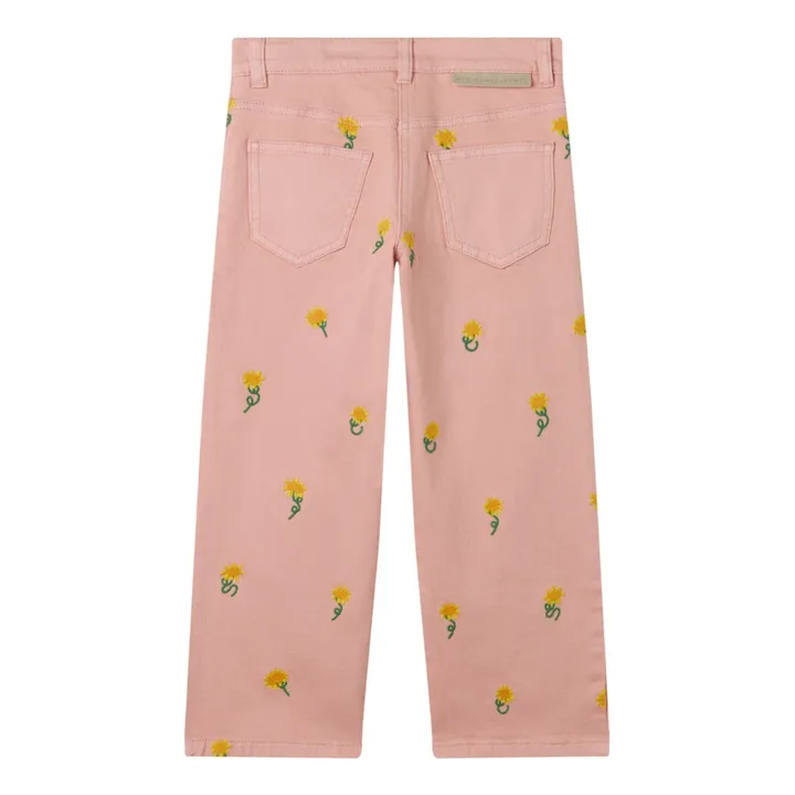 Stella McCartney Kids Pantalon Broderie Fleur | Rose
