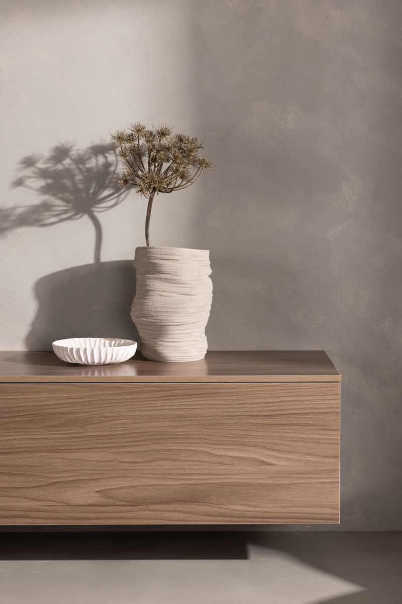 Houten dressoir Leona Beige