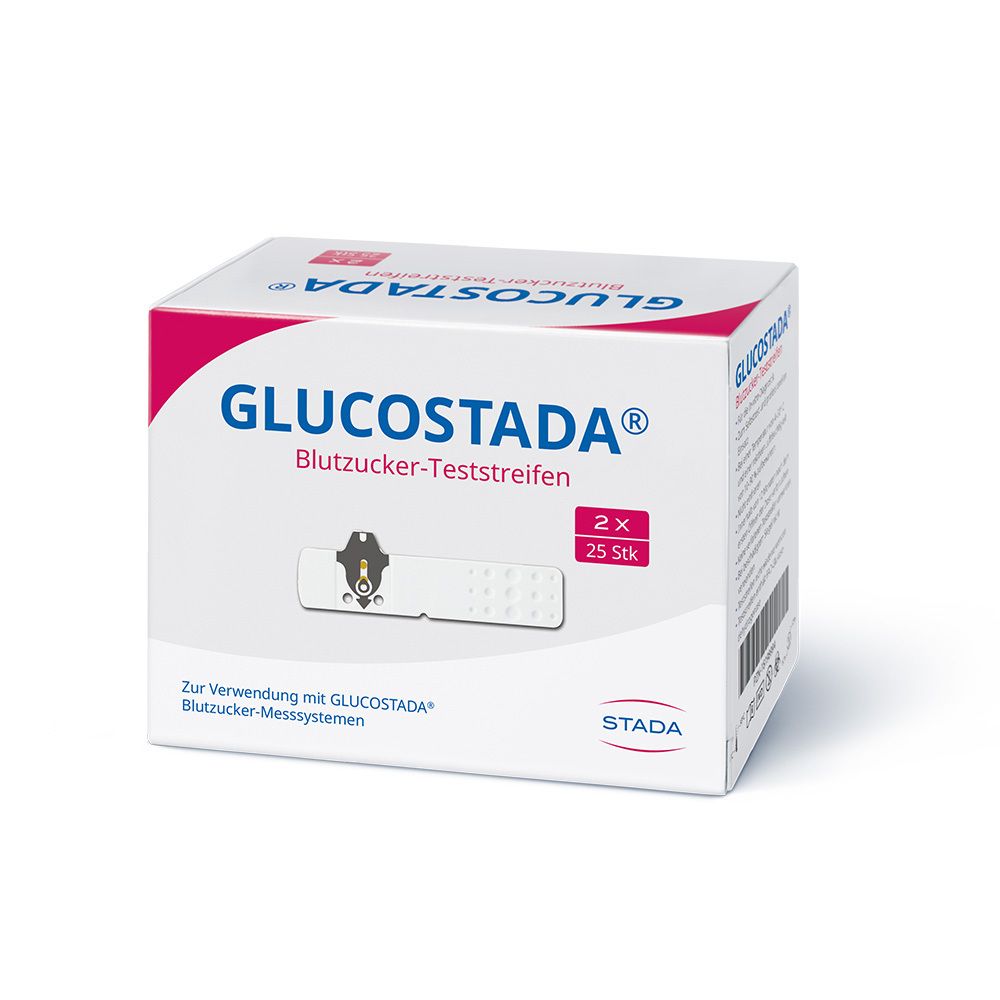 GLUCOSTADA® Blutzucker-Teststreifen