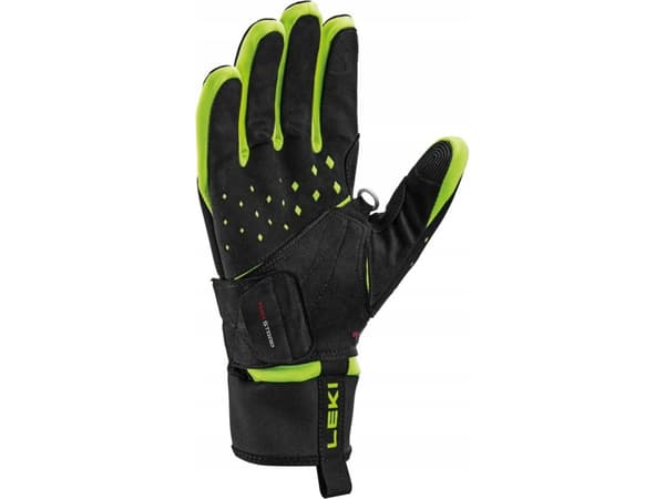 Leki LEKI HANSKER HRC Race Shark gul 9.0