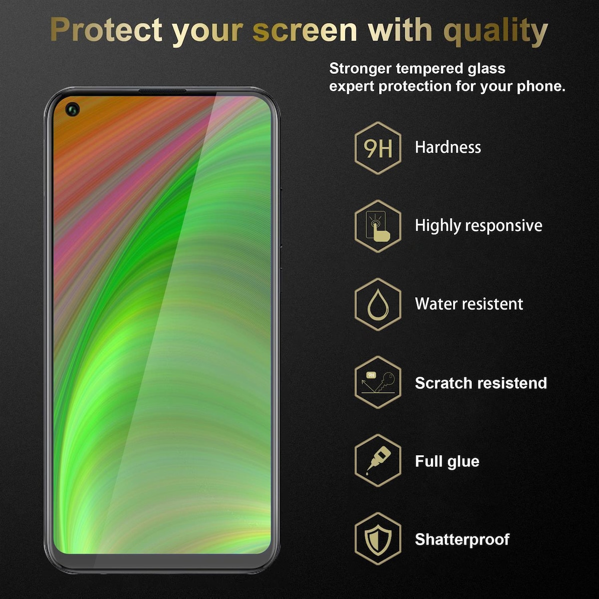 Oppo A53 3x Skjermbeskytter Skärmskydd