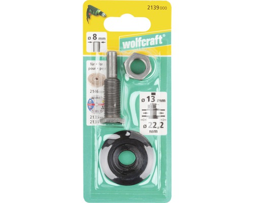 Wolfcraft doorn Ø 13 mm