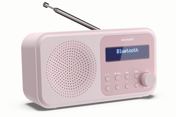 Sharp Tokyo DR-P420 - Bærbar DAB-radio - blomsterrosa
