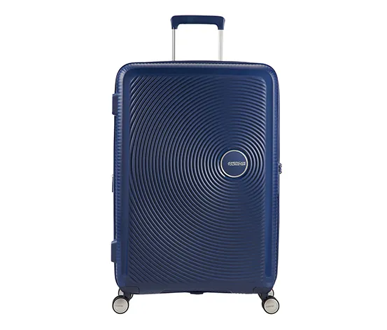 American Tourister Hartschalen-Koffer »Soundbox« Spinner 55/20 TSA EXP, midnight navy