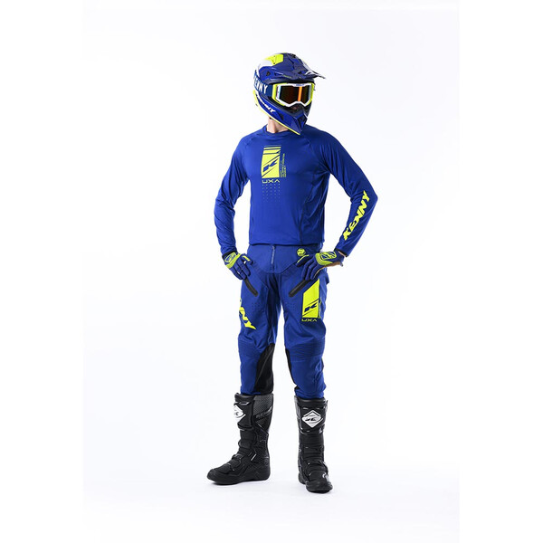 Kenny - Maillot Titanium Solid Navy / Jaune