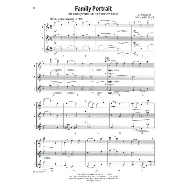 Alfred Music Publishing Movie Favorites Flute