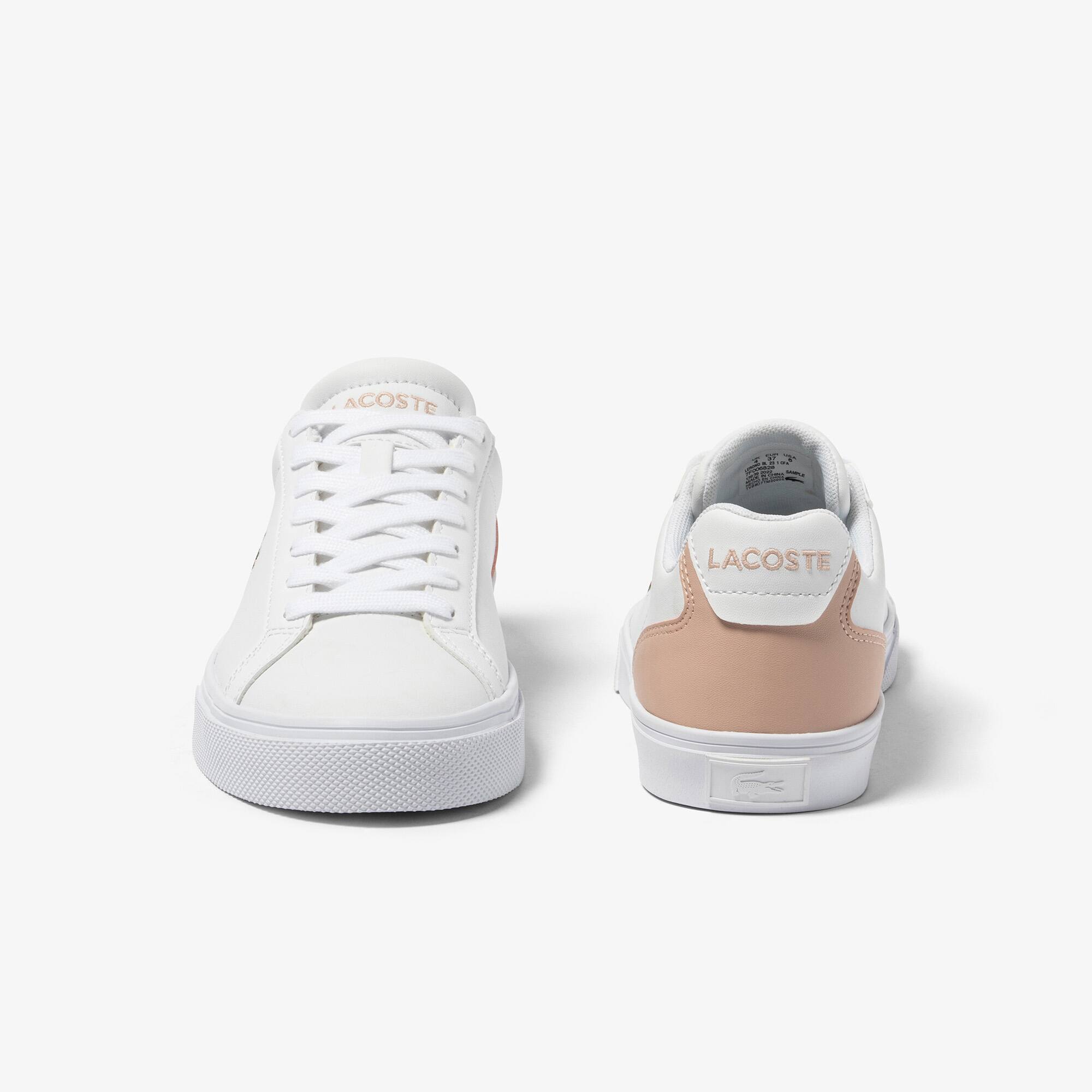 Damen LACOSTE Sneakers Lerond Pro Baseline aus Leder Sneakers - Weiss - Lacoste - Damen