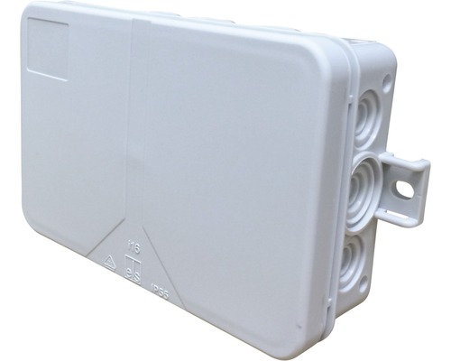 Spelsberg vochtwerende aansluitdoos IP55 130x85x37 mm grijs 33391601 zonder klemmen 16 invoeren