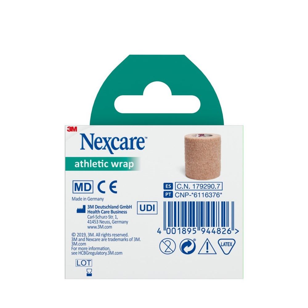 NEXCARE Athletic Wrap 5cmx2.3m beige 1 Stk