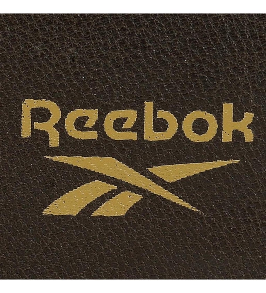 Carteira Reebok Division com porta-cartões, marrom