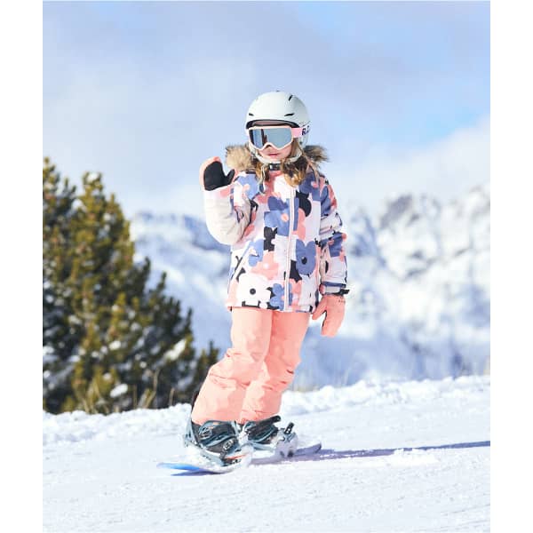 Veste de ski ROXY PIE GIRL PINK SALT PRIMA
