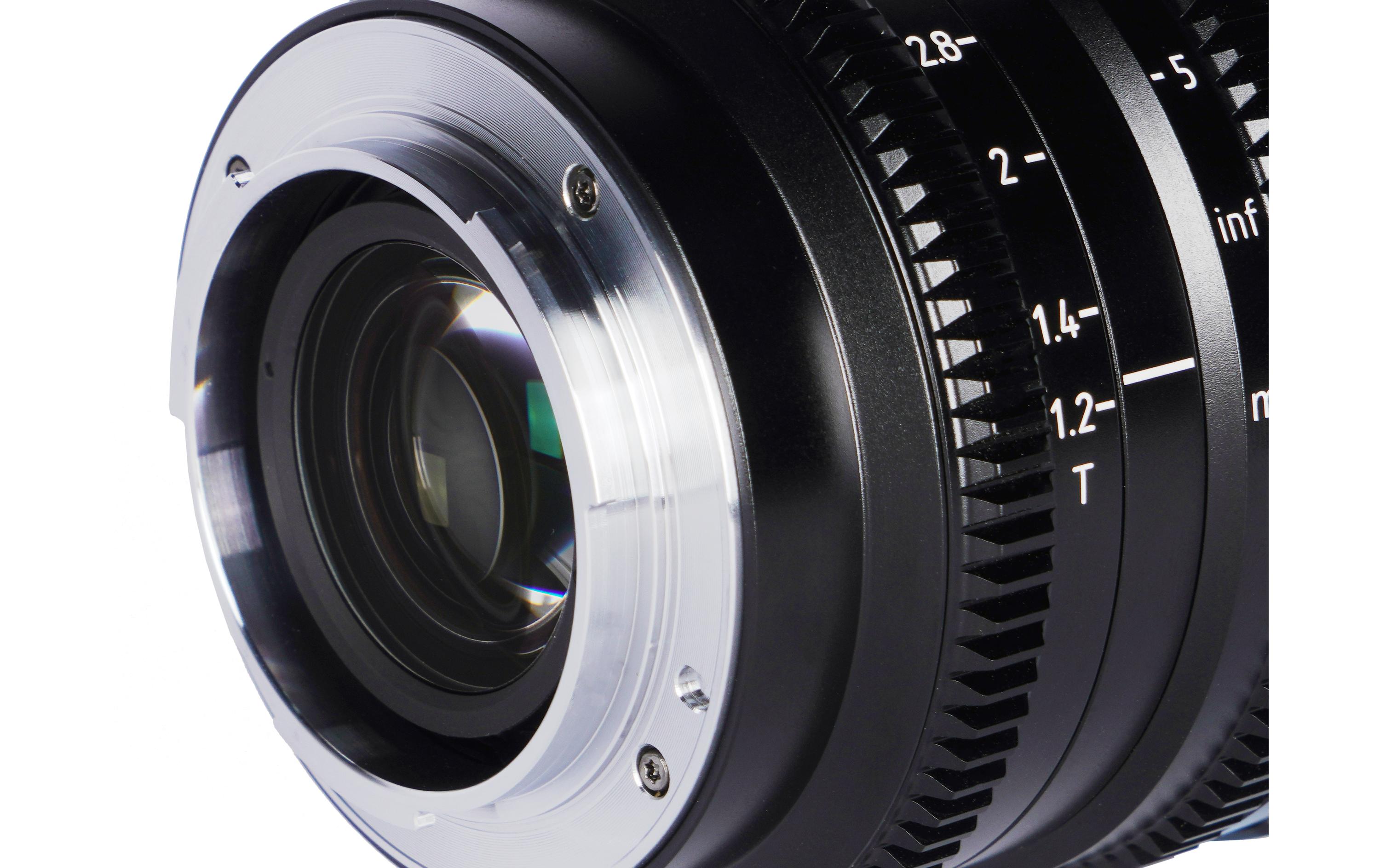 Festbrennweite Nightwalker 35 mm T1.2 S35 – MFT<br>Cine-Objektiv für MFT-Kameras