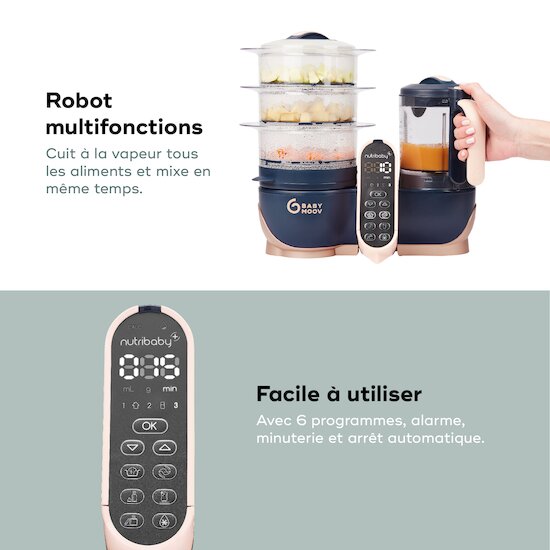 Nutribaby(+) XL Robot multifonctions bébé Grande capacité   de               Babymoov