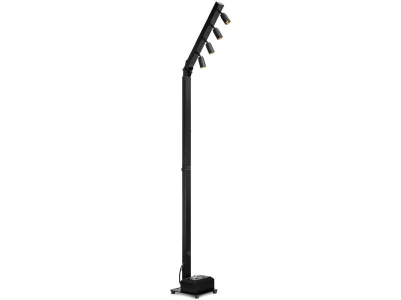 BeamZ Pro Scheinwerfer BPL410 Standleuchte mit 4 Spots und Akkubetrieb