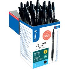 Stylo roller à encre gel G-2 PLUS 05, VALUE PACK