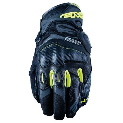 Gants Five X RIDER WATERPROOF 21 - Noir / Jaune