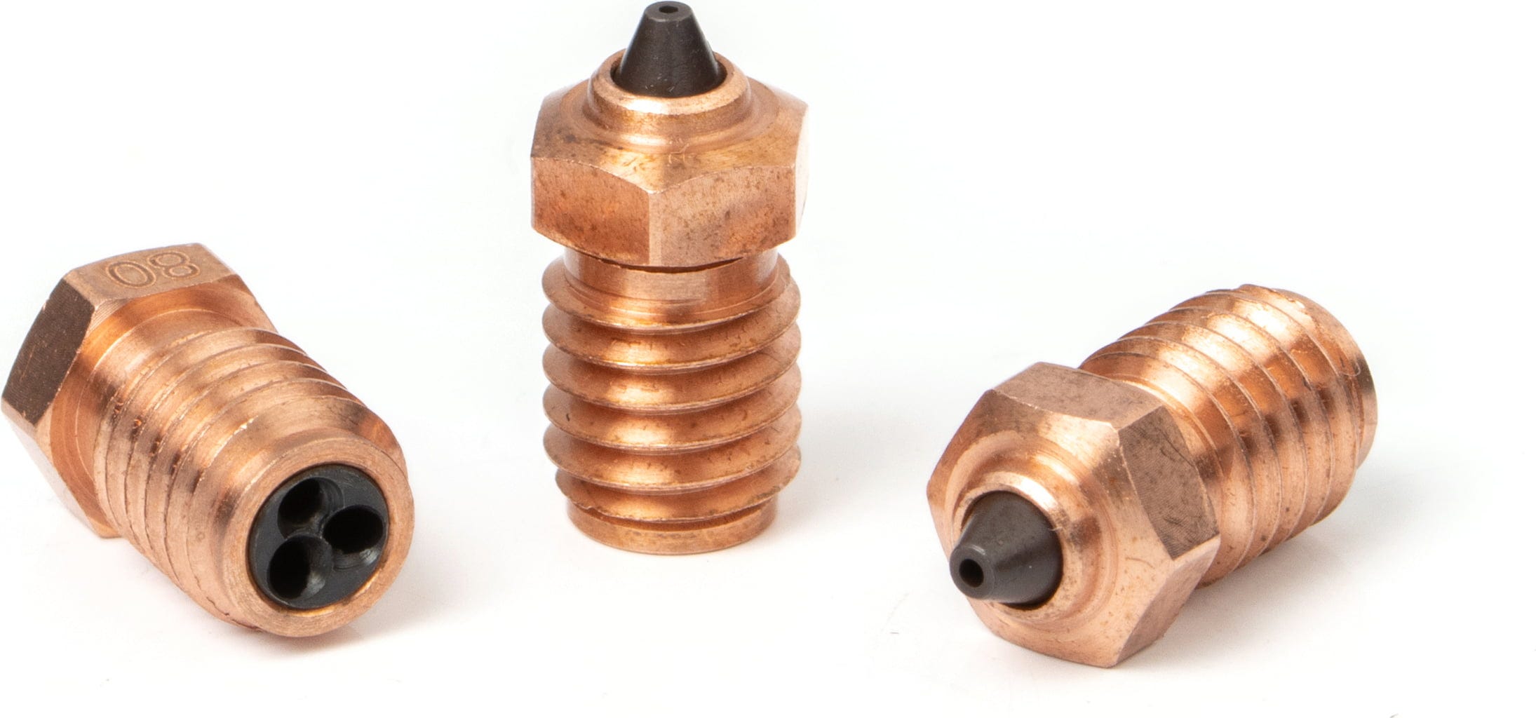 Bondtech  CHT BiMetal RepRap Düse, 0,4 mm    Nickelbeschichtete Düse mit hohem Durchfluss