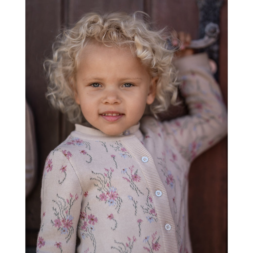 Køb Hanevild Summer Sand Flower Cardigan