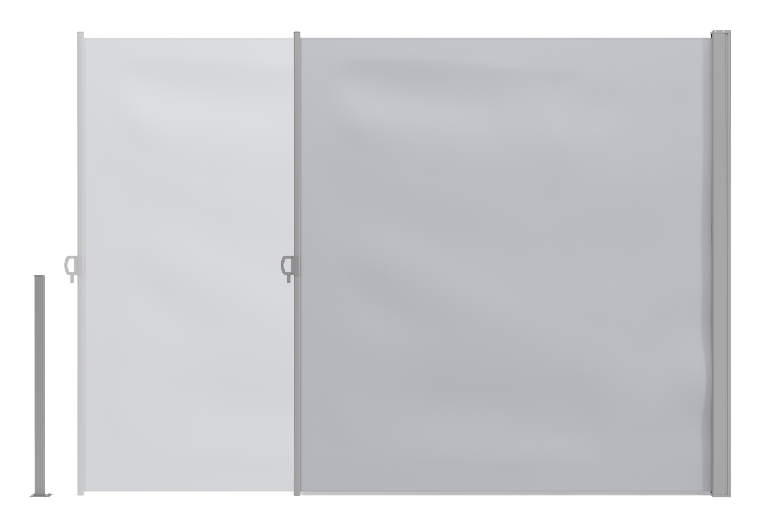 Seitenmarkise VIA 200 x 300 cm grau