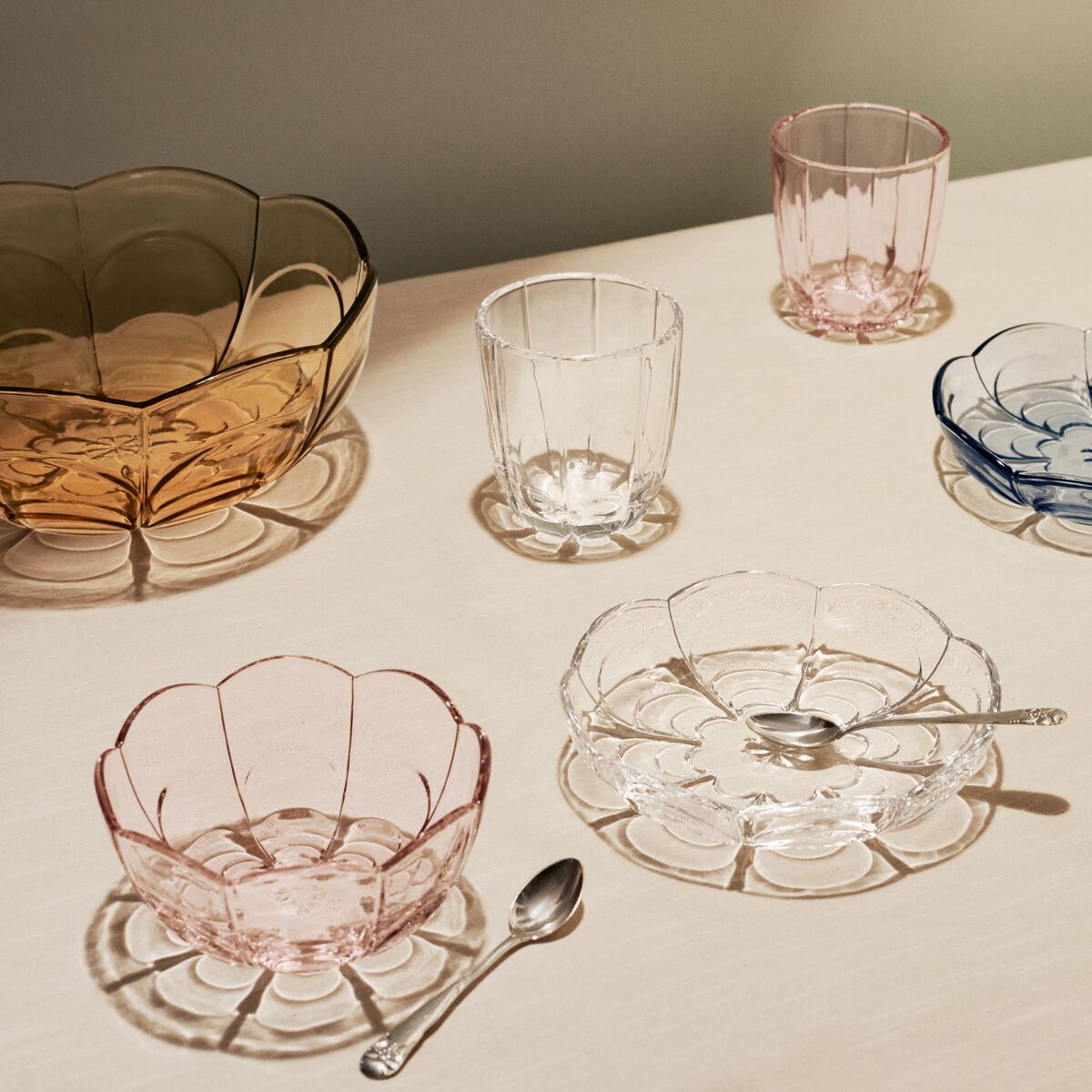 Lily desserttallerken 2 stk 16 cm, klar