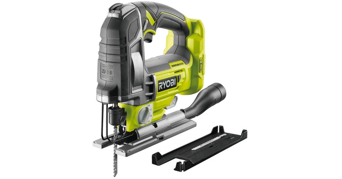 RyobiR18JS7-0 decoupeerzaag  (Groen/zwart, Accu niet inbegrepen)