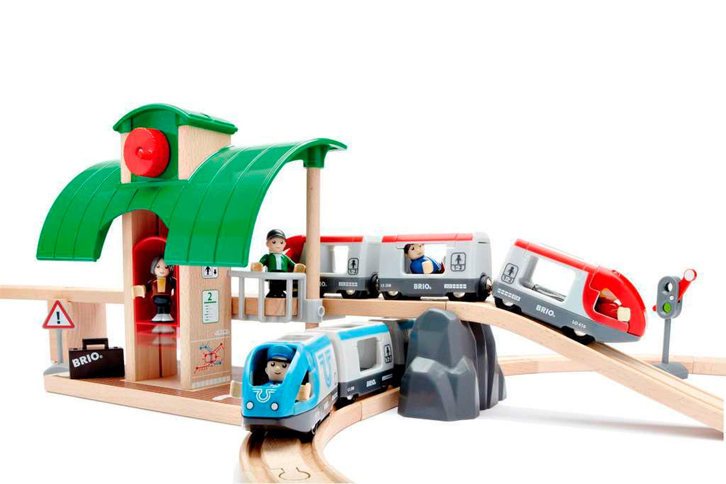 BRIO Großes Bahn Reisezug Set