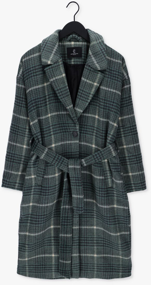 BRUUNS BAZAAR groene bruuns bazaar mantel noisette jezze coat