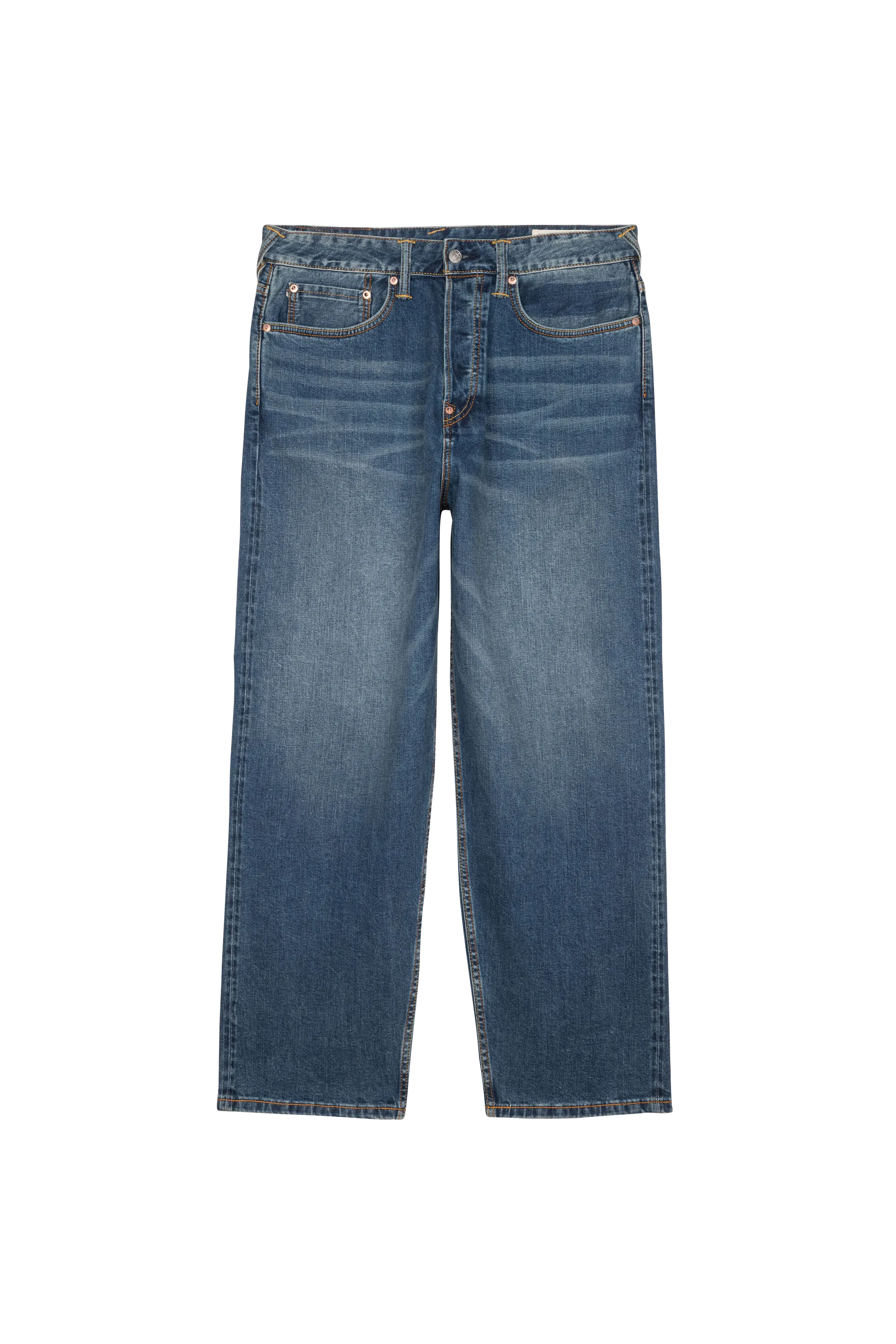 EVISU jean graffiti daicock Bleu
