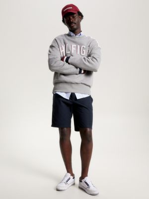Shorts Harlem com cordão ajustável e modelagem relaxada