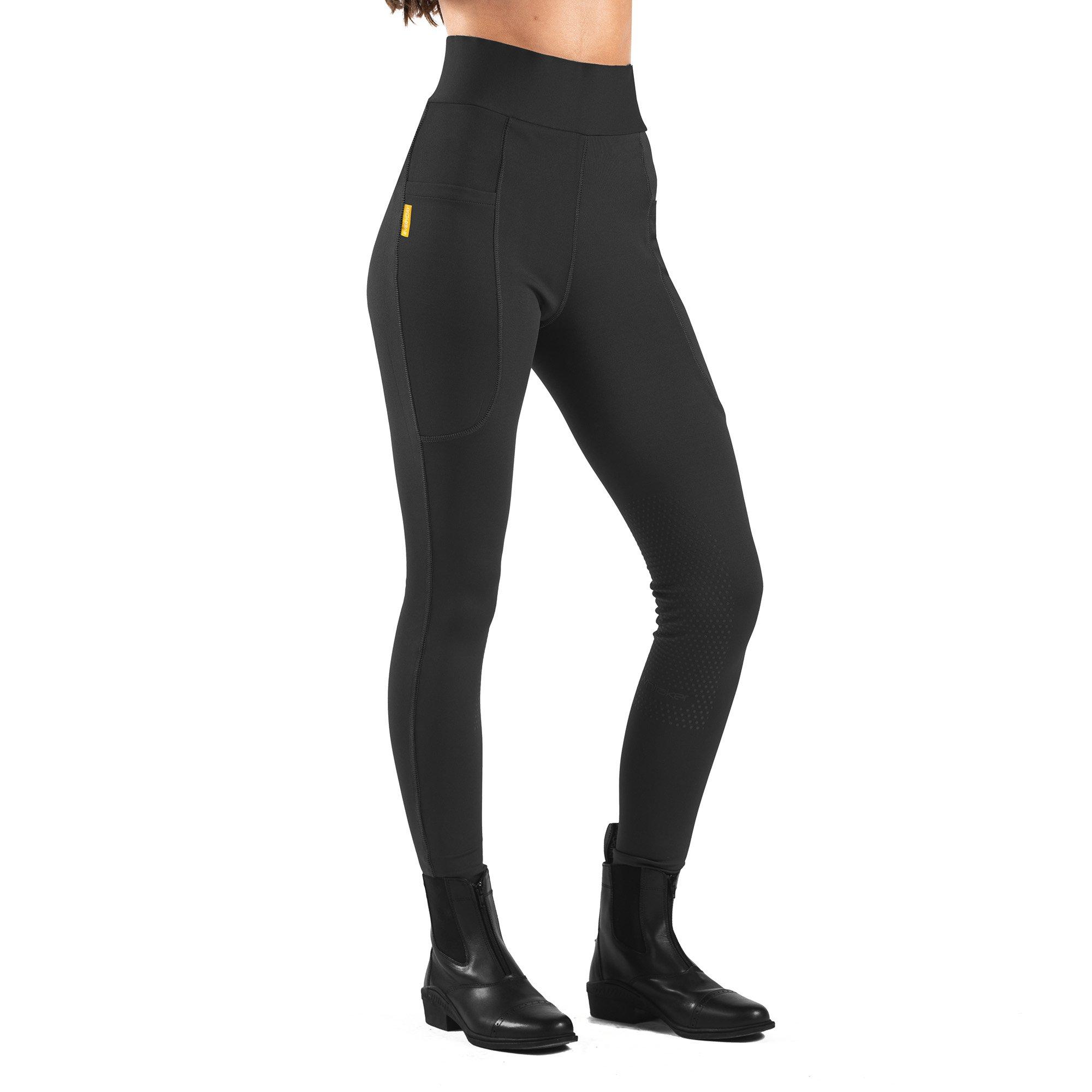 John Whitaker Alderley Ladies Riding Tights with Silicone Knee Patches