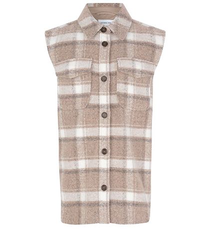 Designers Remix Weste - Wolle/Polyester - G Jayden - Beige Karie