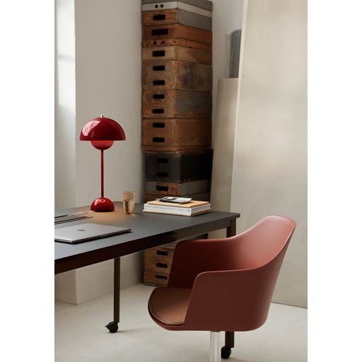 &Tradition Flowerpot VP3 Bordlampe, Vermillion Red