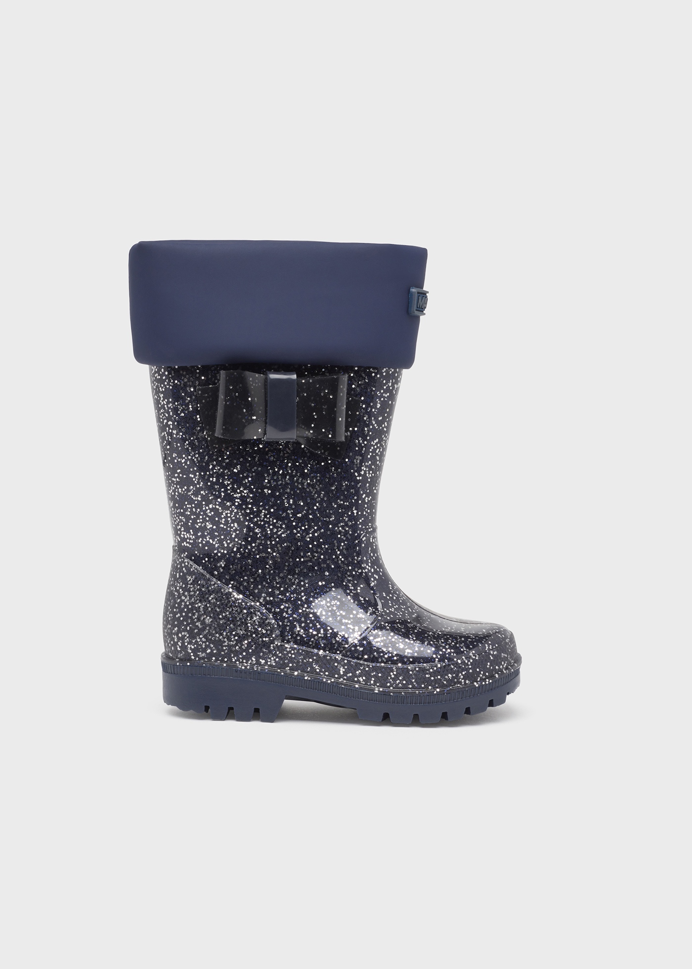 bota de chuva infantil com glitter