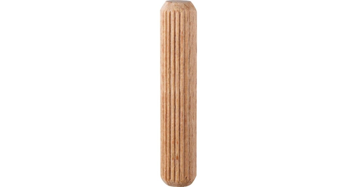 KWBHouten deuvels 8x40mm plug  (Houtkleur, 40 stuks)