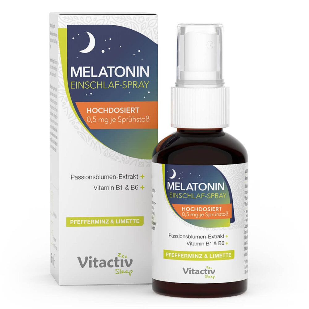 feelgood® Melatonin Einschlaf-Spray - Pfefferminz & Limette