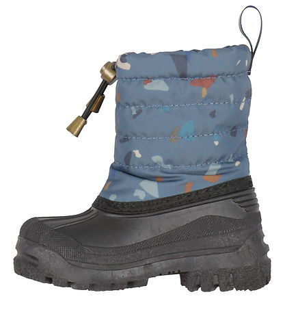 Mikk-Line Winterstiefel - Orion Blue m. Print