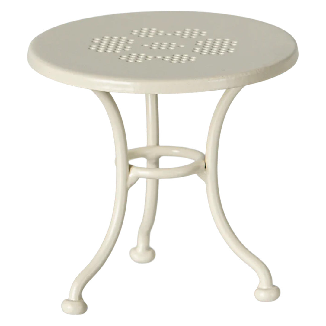 Maileg poppenhuis café set gebroken wit - 8,5 cm