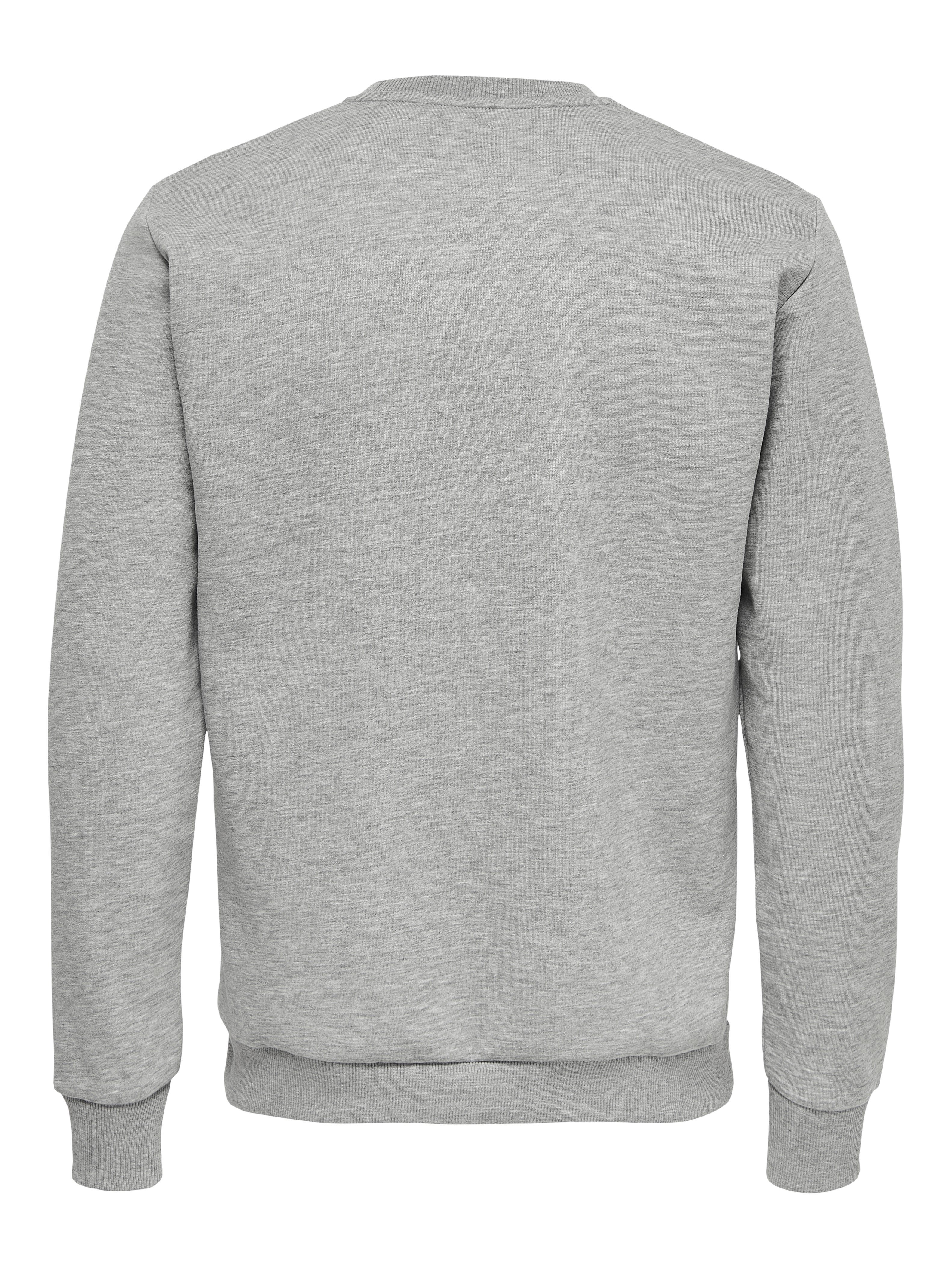 ONSCERES Sweatshirt Light Grey Melange