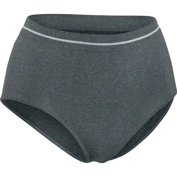 Taillenslip 2-er Set, blau-melange Gr. L