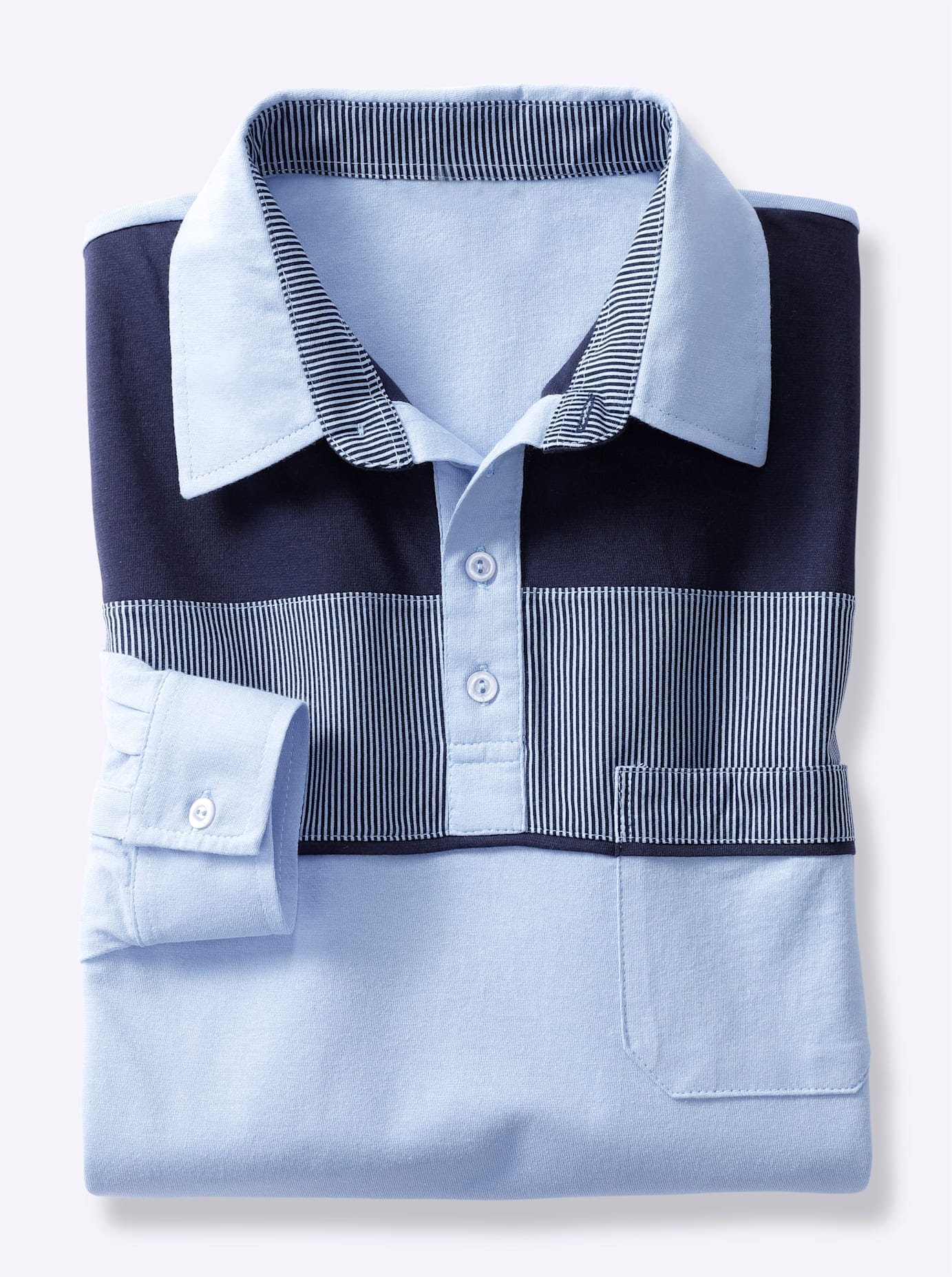 Catamaran Poloshirt »Langarm-Poloshirt« 1 Stk. tlg.