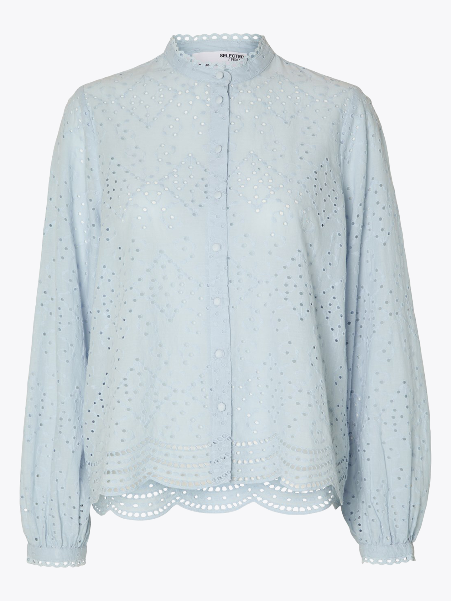 Tatiana Long Sleeve Embr Shirt