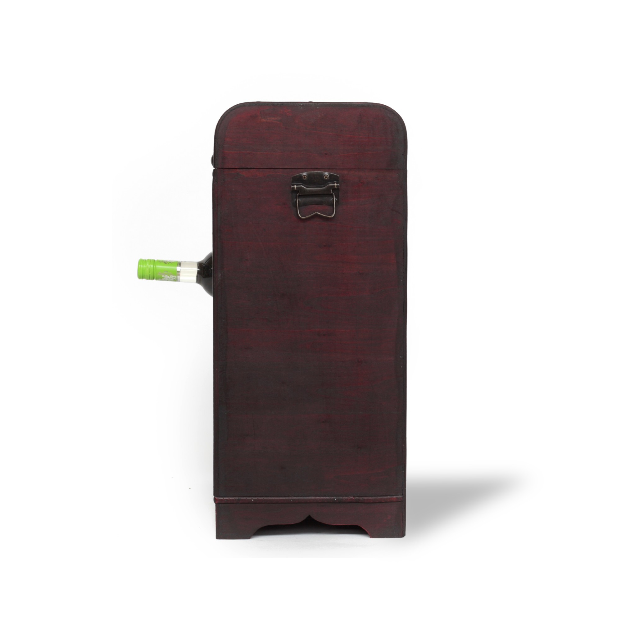 Flaschentruhe 8er, braun, B 39 cm, H 60 cm, L 26,5 cm von fischer's lagerhaus