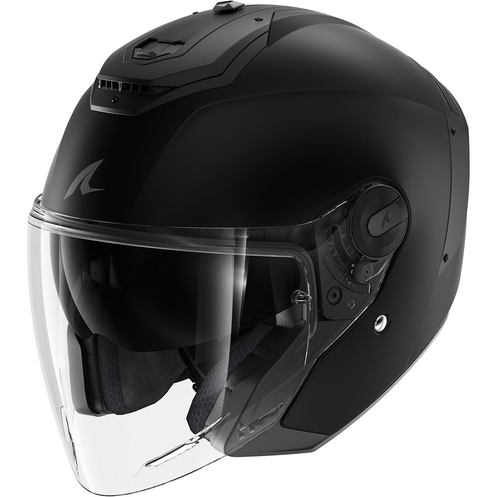 Shark - Casque RS Jet Blank Noir Mat