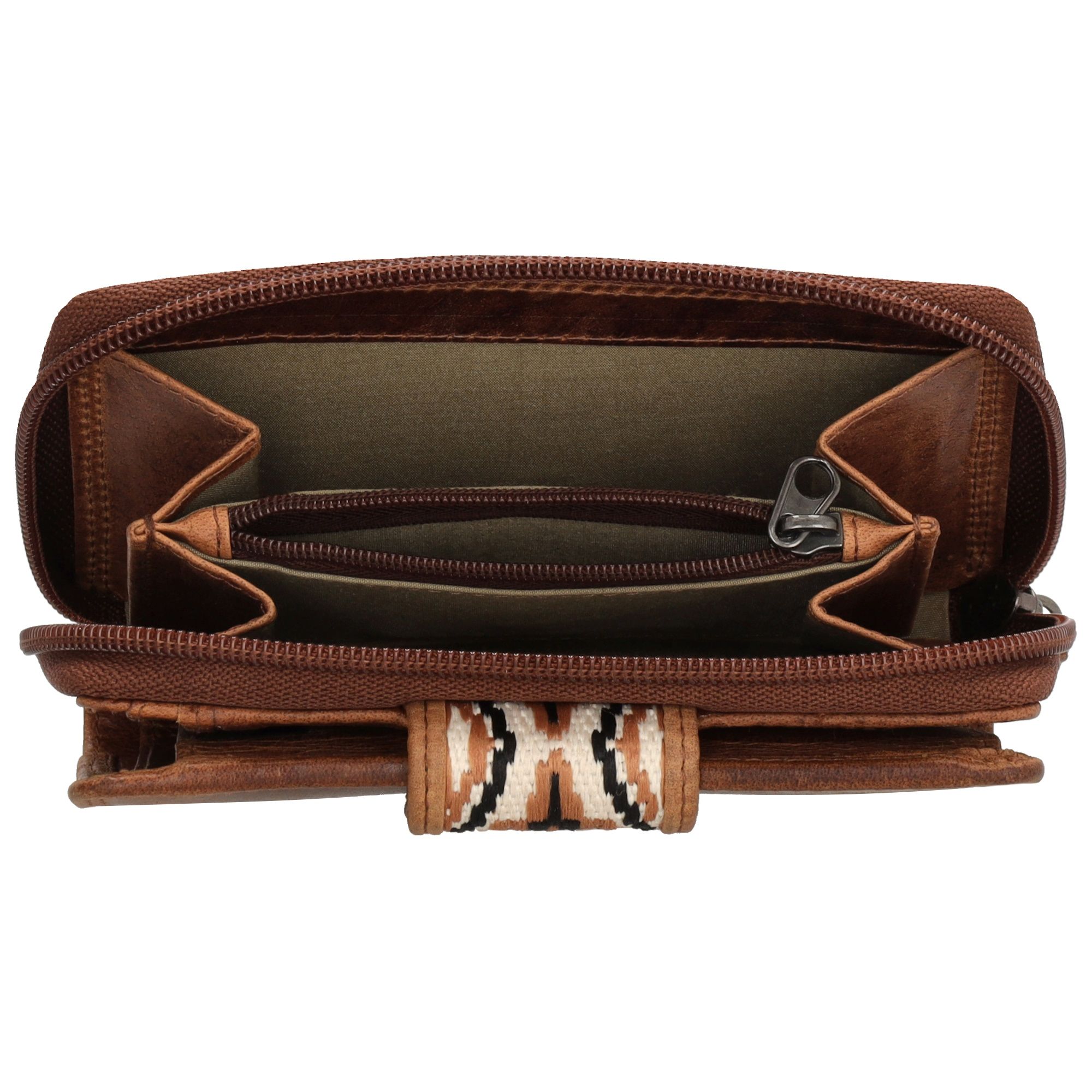 Micmacbags Next Navajo Portemonnee S Bruin
