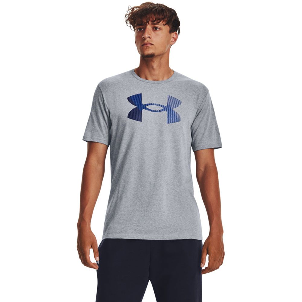 Under Armour BIG LOGO FILL - Tee-shirt Homme gris