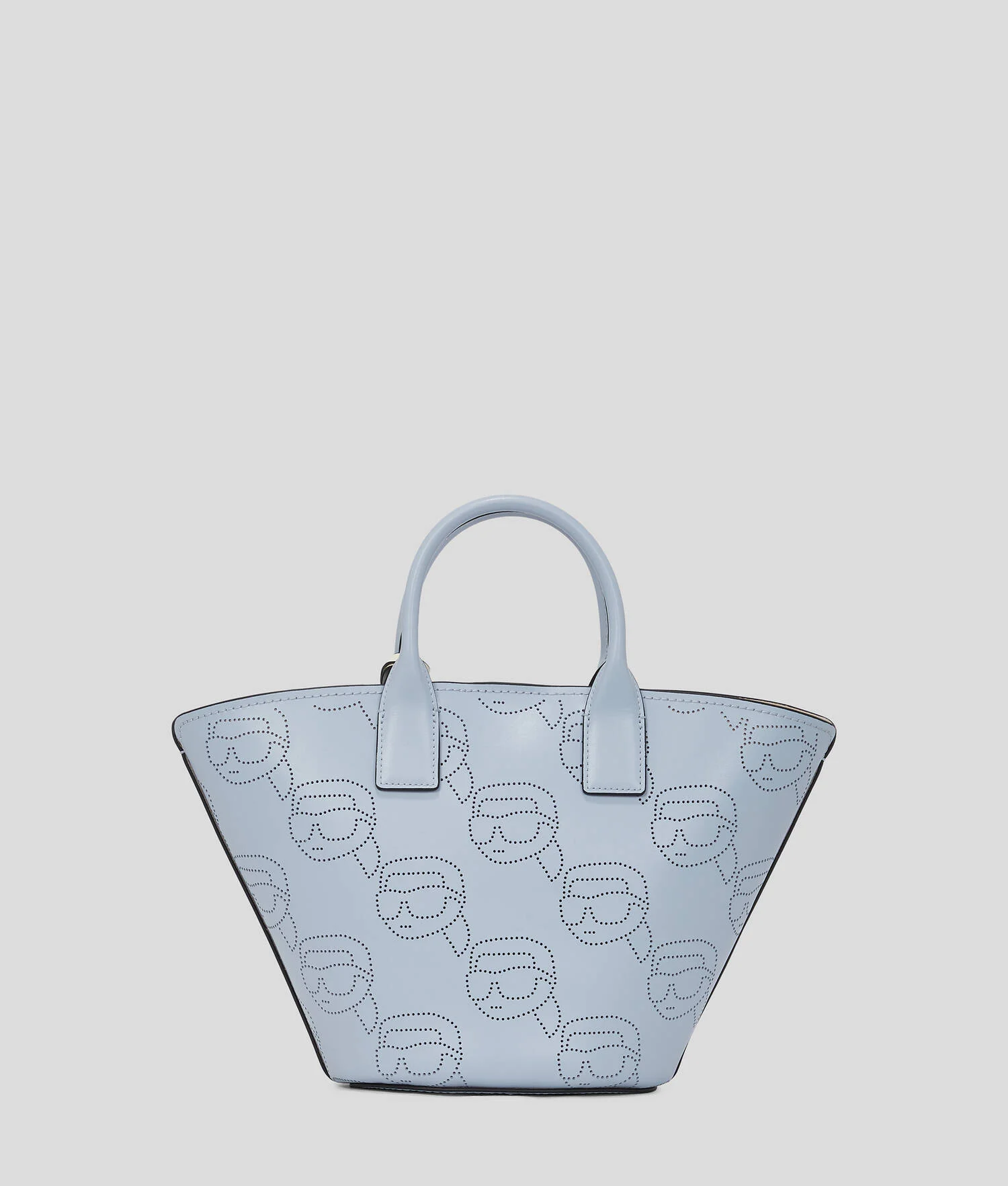 SAC CABAS PERFORÉ IKON - Bleu Kentucky