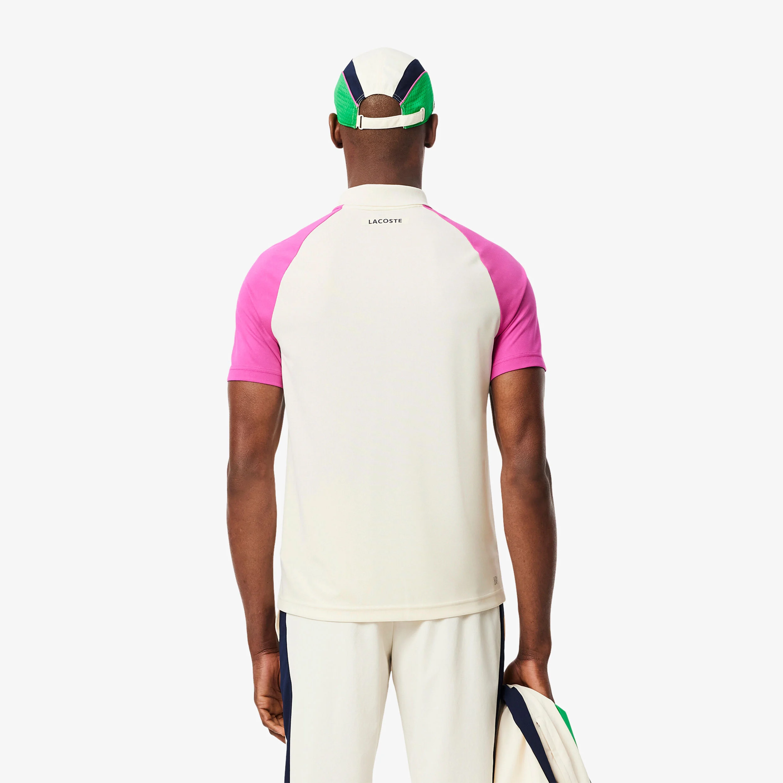 Lacoste Polo Hommes - Crème , Multicouleur