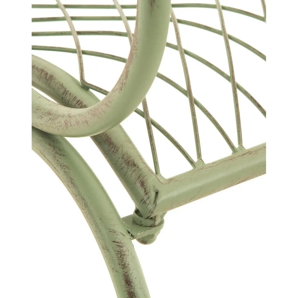 CLP Tuinbank Tara 113 cm - antiek/groen