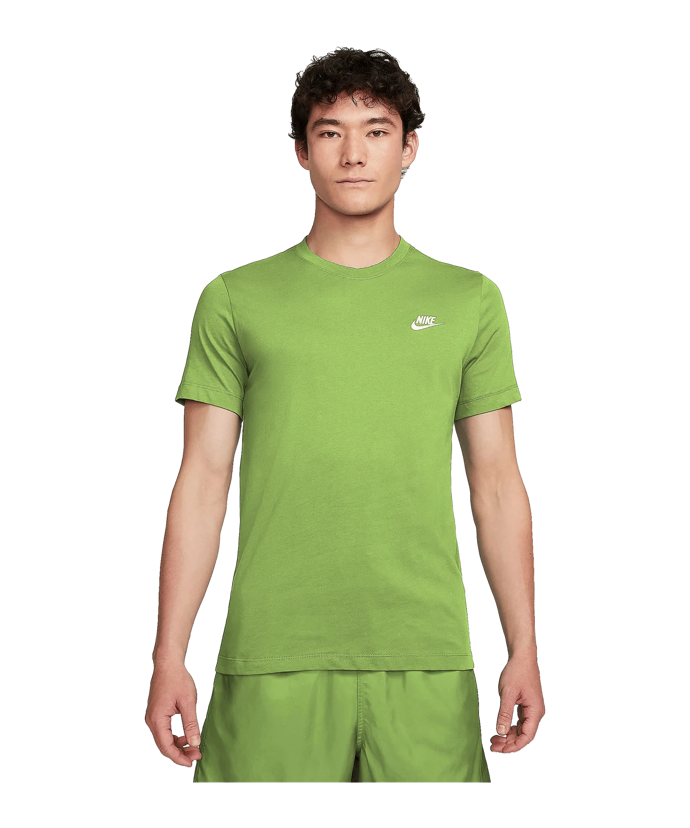 Nike Club T-Shirt Grün Weiss F332